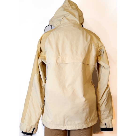 Gore-tex Waterproof Yellow Medium Weight Section Skii Rain Jacket - Picture 2 of 15